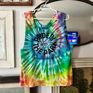 Colorful Tie-Dye Pride Tank Top